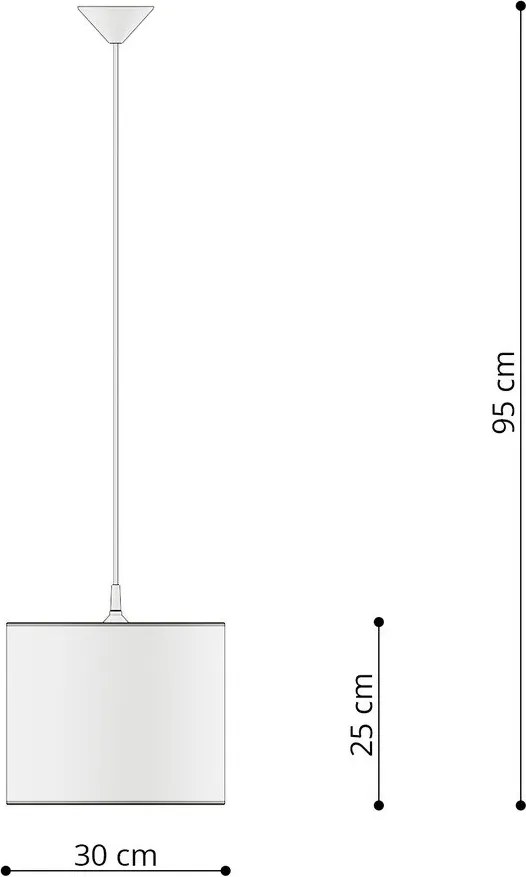 Бяло детско осветително тяло Puss – Sollux