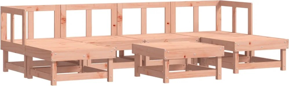 3186352 vidaXL Градински комплект, 7 части, дугласко дърво масив