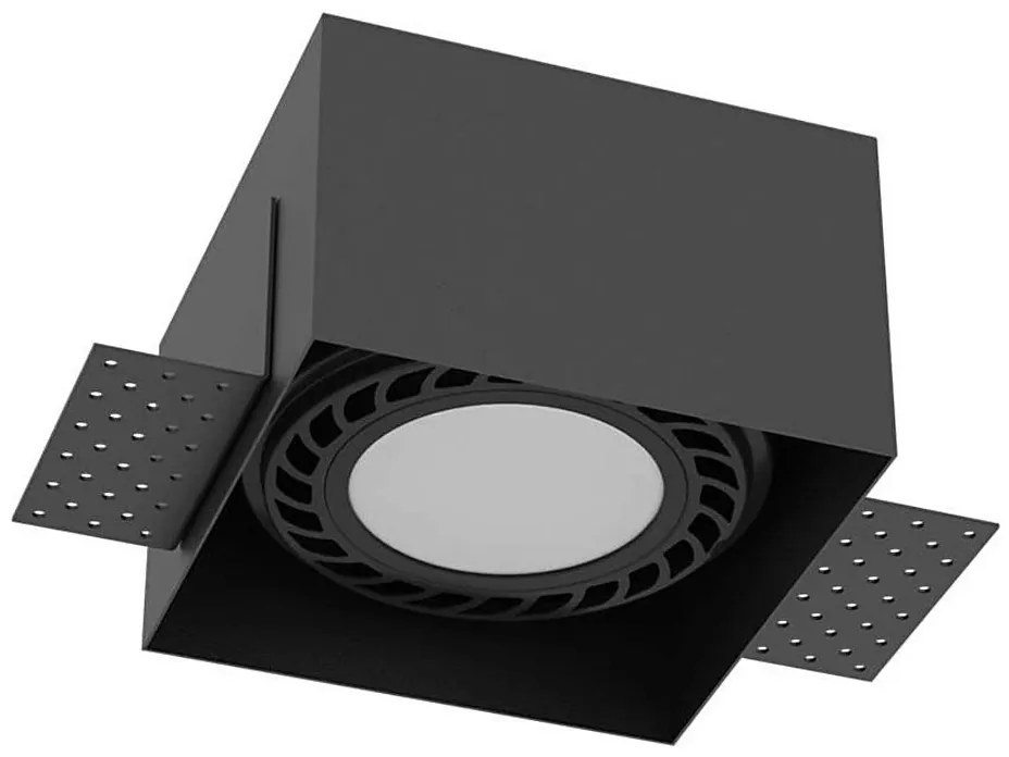 Brosline 3268 - Осветително тяло за окачен таван CAGE 1xGU10/18W/230V черно