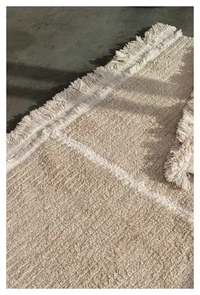 Бежова памучна пътека 80x230 cm Duetto Sage – Lorena Canals