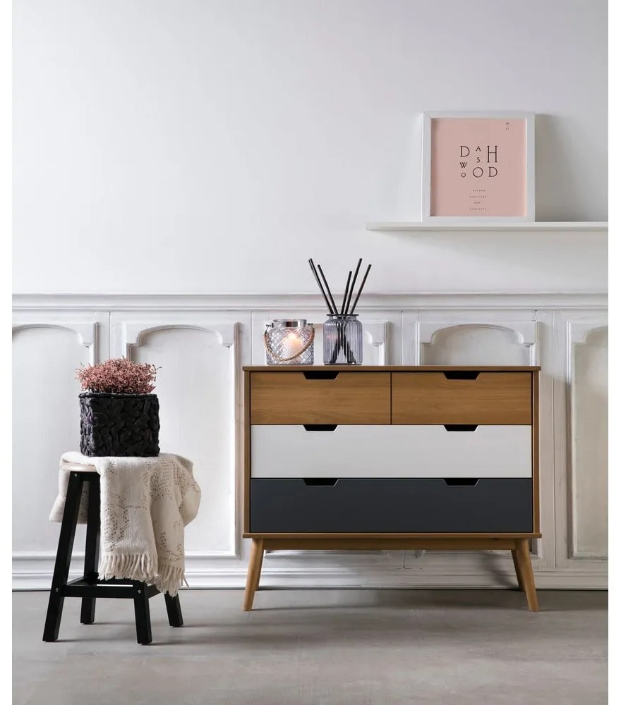 Скрин от борова дървесина , 100 x 82 cm Cusco - Marckeric