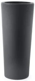 Teraplast - Кашпа SCHIO CONO ESSENTIAL 70 - графит
