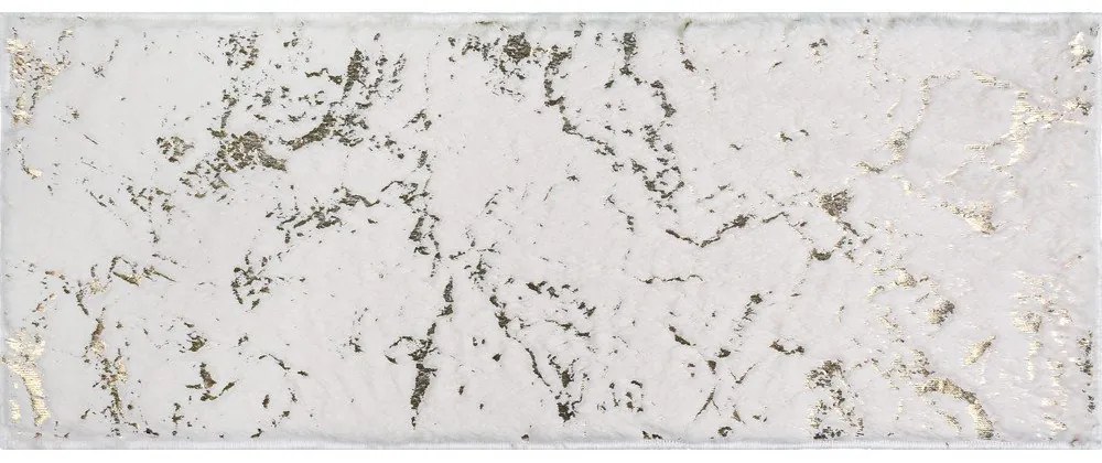 Кремаво-златисти памучни килими за стълби в комплект от 16 бр. 25x65 cm Simli Altin – Vitaus