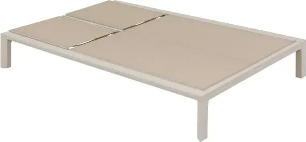 Двоен алуминиев шезлонг Hesperide Evasion - Графит