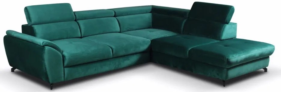 Ъглов диван Magenta-Left-Green