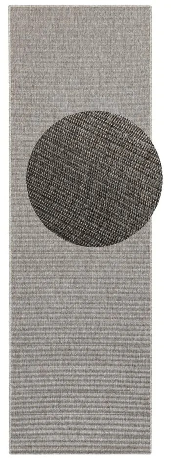 Сива пътека за открито и закрито 80x250 cm Nature – Hanse Home