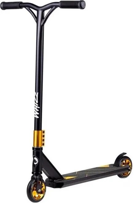 Lionelo - Детска тротинетка WHIZZ черна