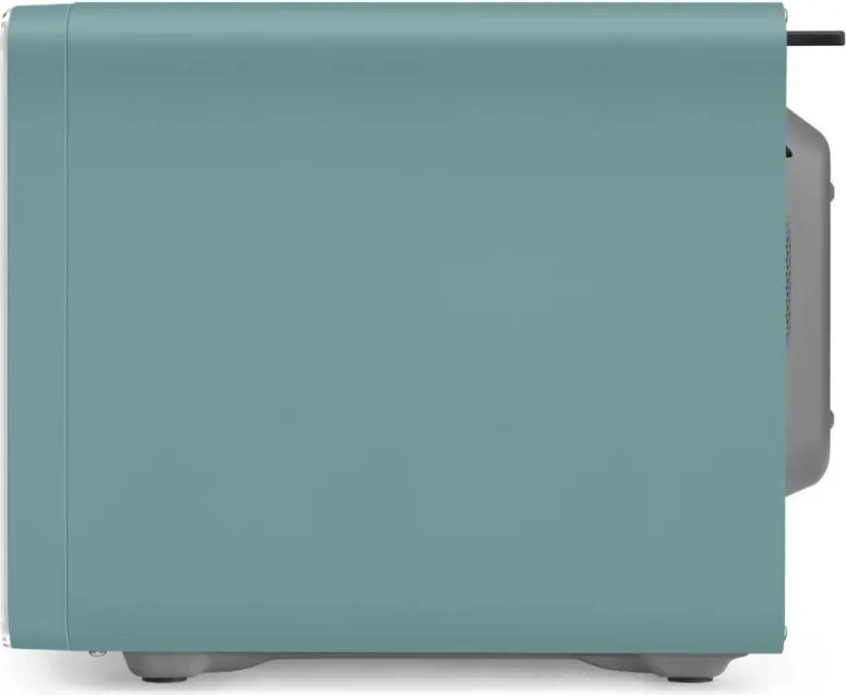 Микровълнова фурна с грил 4в1 SMEG Collezione MOC01EGMEU, 1900W, 29 л, 18 програми, Плавно затваряне, Звуков сигнал, LCD, Зелен