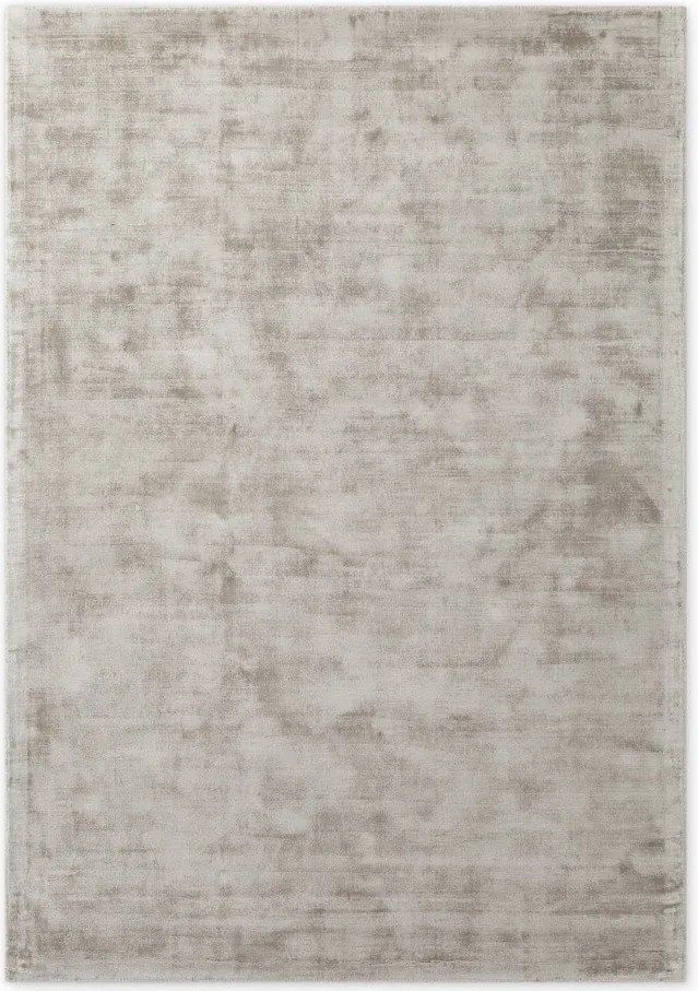 Сив ръчно изработен килим от вискоза 200x300 cm Noemi – Vikosa