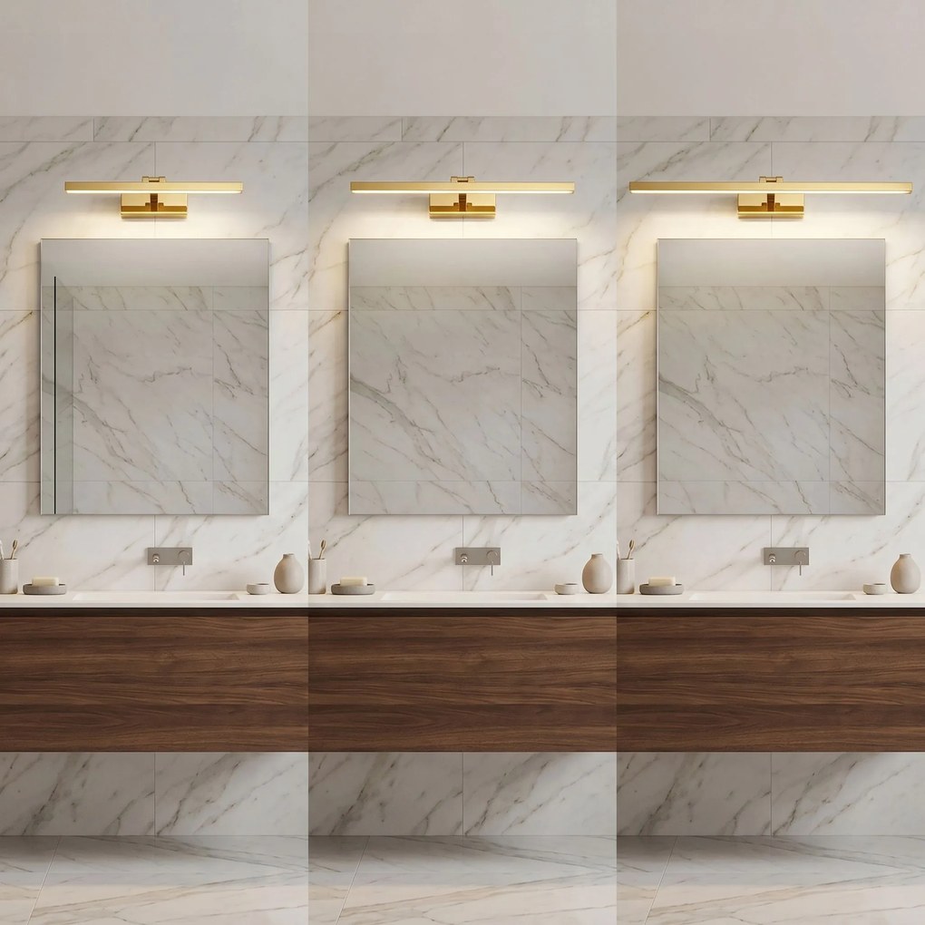 LED аплик за баня APP1860-1W 40cm GOLD