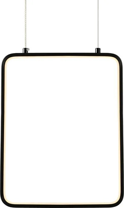 Полилей Frame LED-Черен-дължина: 26 См.