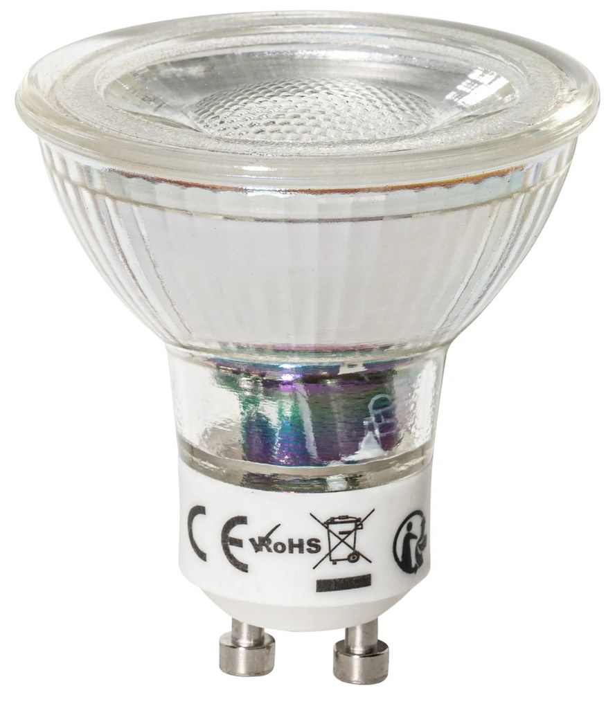 Комплект от 5 димируеми LED крушки GU10 7W 600 lm 3000K