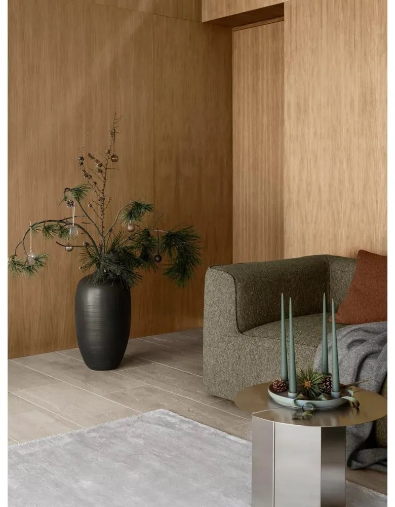 Сиво одеяло със смес от вълна 145x200 cm Ahwi – Blomus