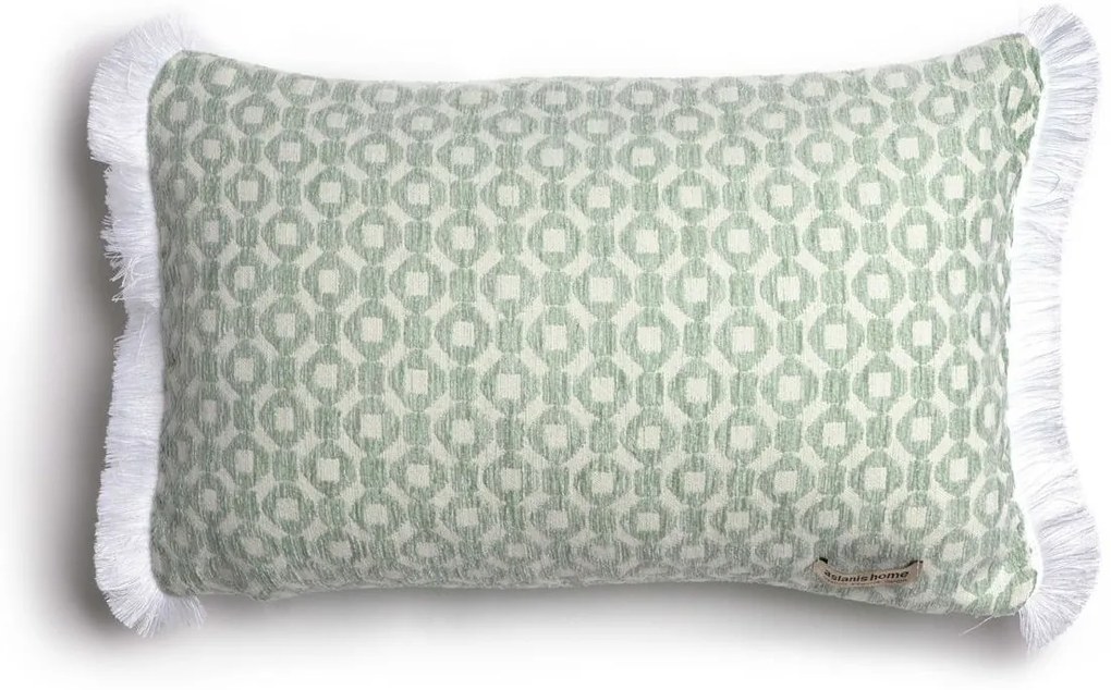 Декоративна калъфка за възглавница Aslanis Home Vermio-Menta-30 x 50 cm