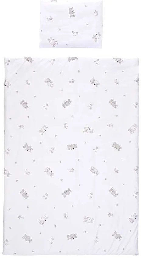 LORELLI Classic Сет от 3 части COSY LITTLE RABBITS СИВО
