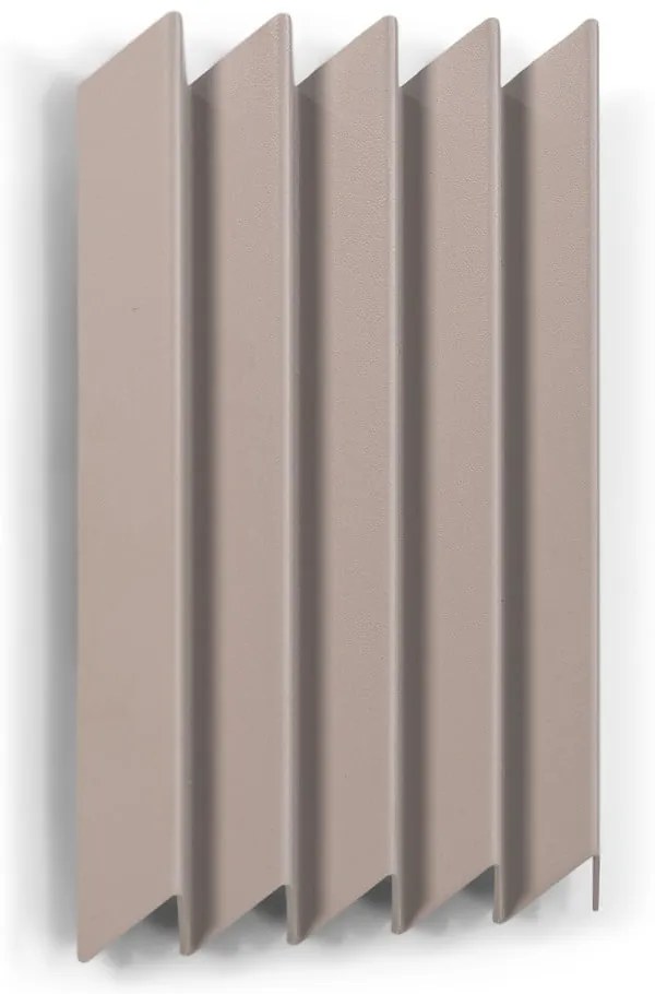 Кафяво-сива метална стенна закачалка 21 cm Sensu – Spinder Design