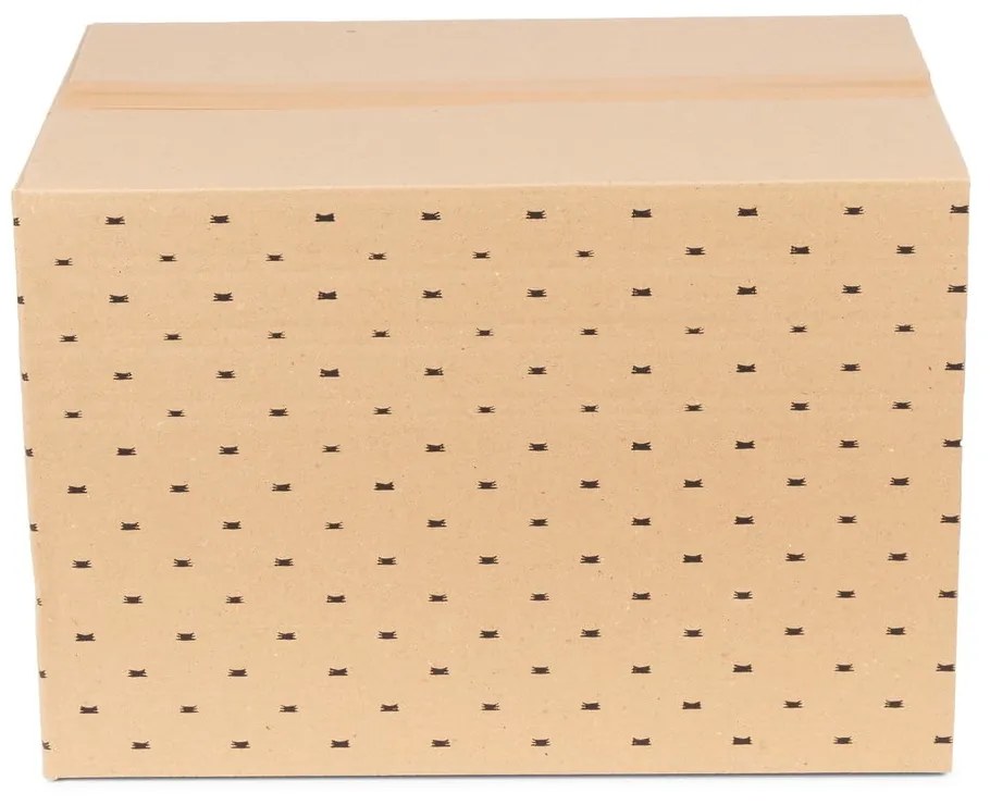 Комплект от 2 бежови кутии за съхранение Teddy, 42 x 30 cm - Compactor