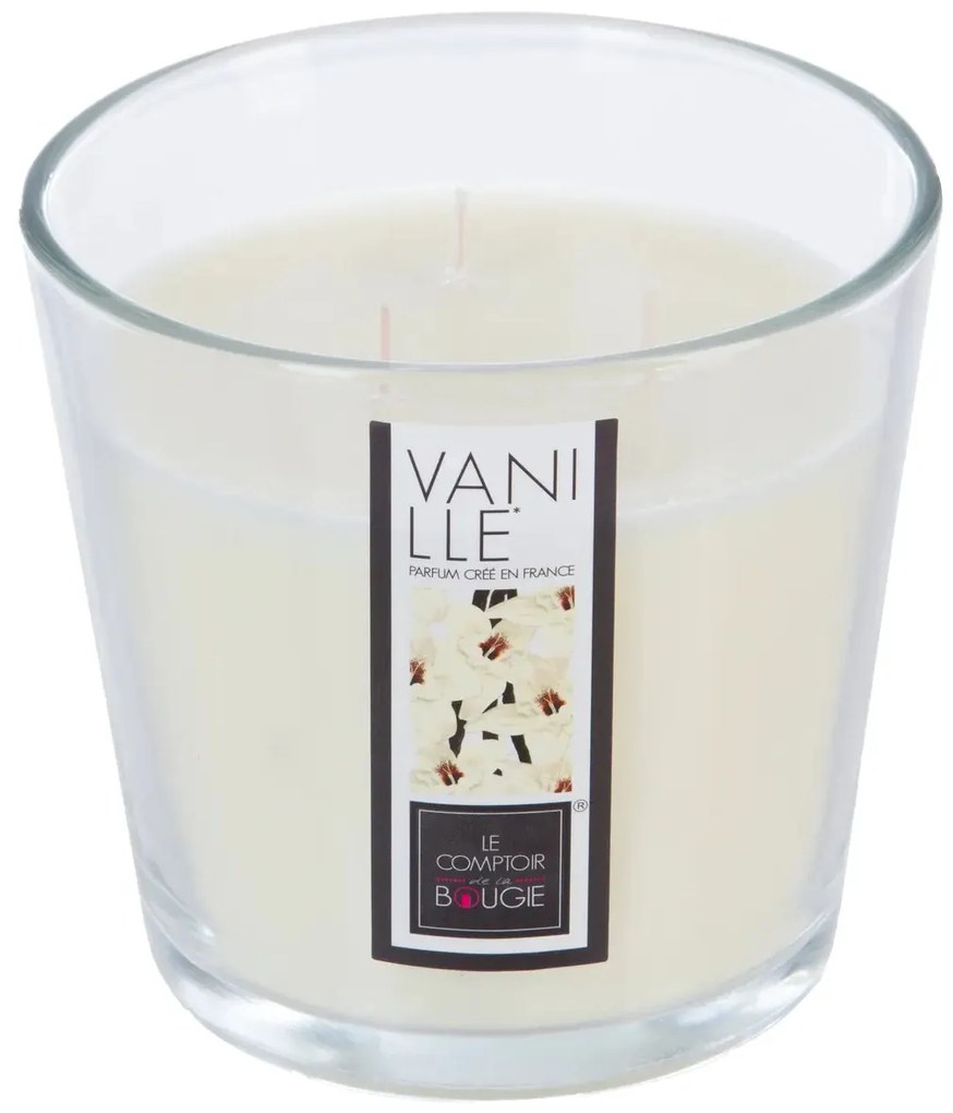 Ароматна свещ atmosphera Nina, Стъкло, 500 g - Jasmine