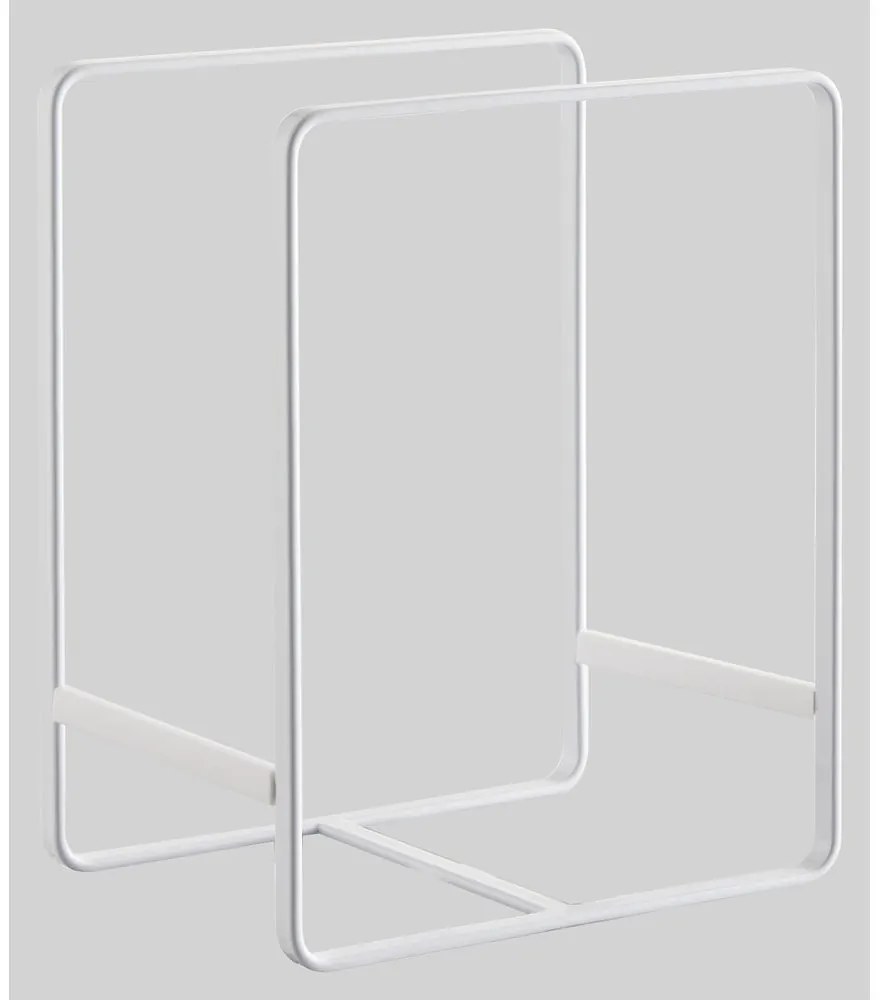 Бяла стойка за чинии Yamazaki Tower - YAMAZAKI