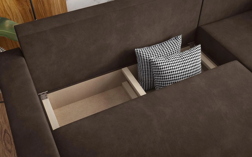 Разтегателен ъглов диван Фабиола