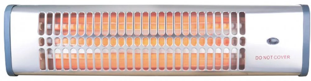 Кварцова печка за баня sapir sp 1972 lb, 1200w, 3 нагревателя, 3 степени на мощност, предпазител