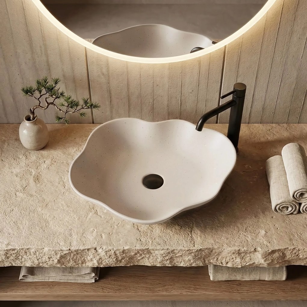 Умивалник за плот Rea Pearl Warm