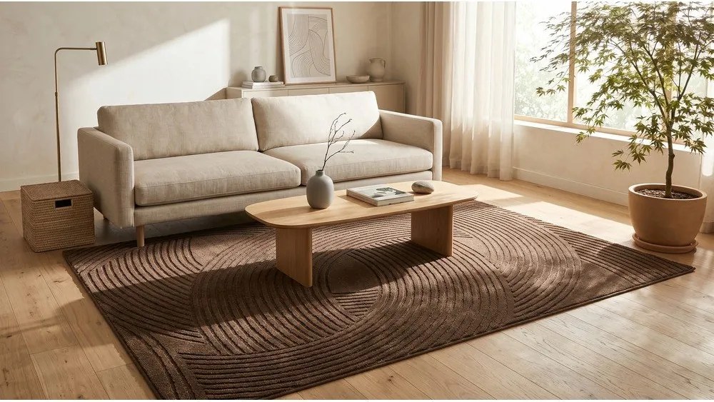 Кафяв килим 200x290 cm Zephyr – ESTE