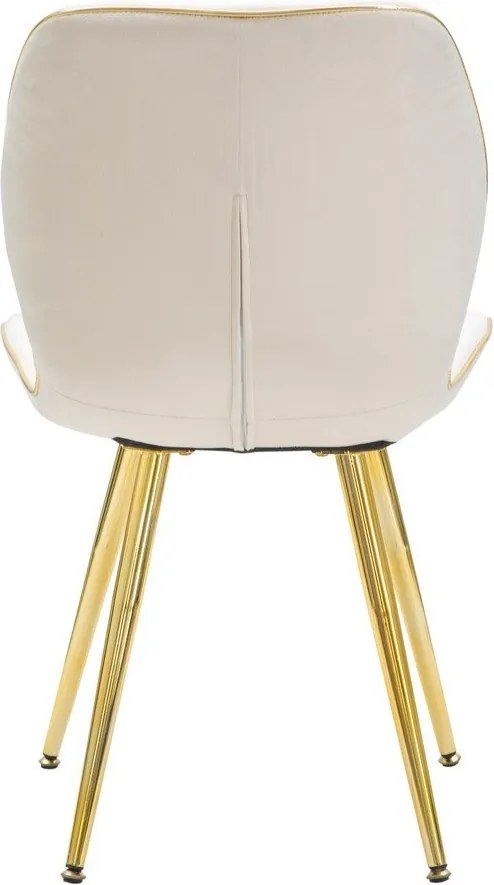 Кремави трапезни столове в комплект 2 бр. Paris – Mauro Ferretti