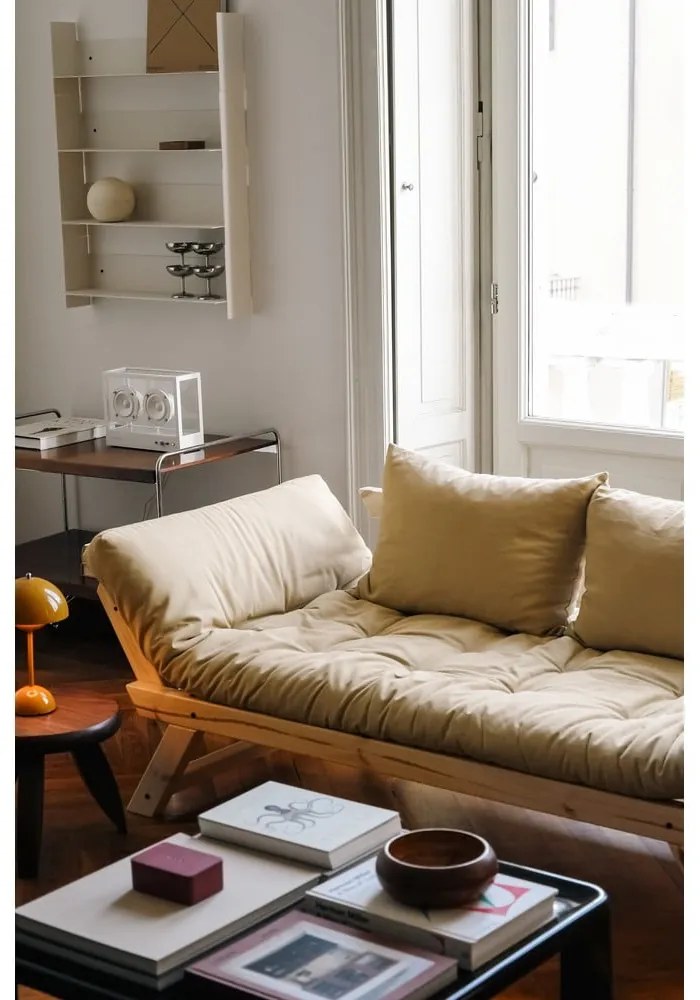 Променлив диван Natural Clear/Linen Beige Bebop - Karup Design