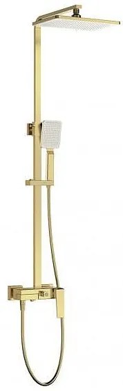 Душ система със смесител, пита, слушалка и шлаух ICT 6891BRUSH GOLD