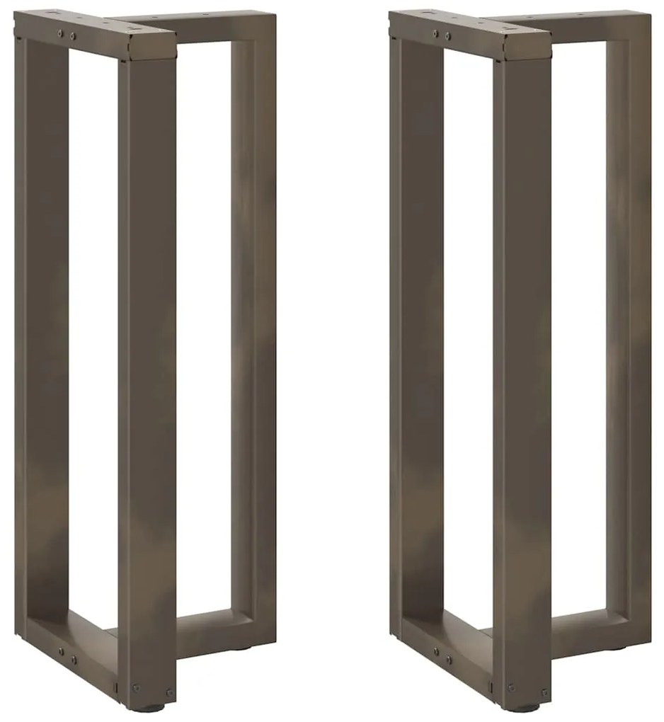 Sonata H Крака за бар маса T-образна 2 бр. естествена 50x35x(100-101) см