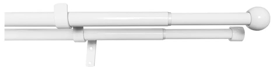 Метален разтегателен двоен парапет 200 - 350 cm Koule - SP TREND