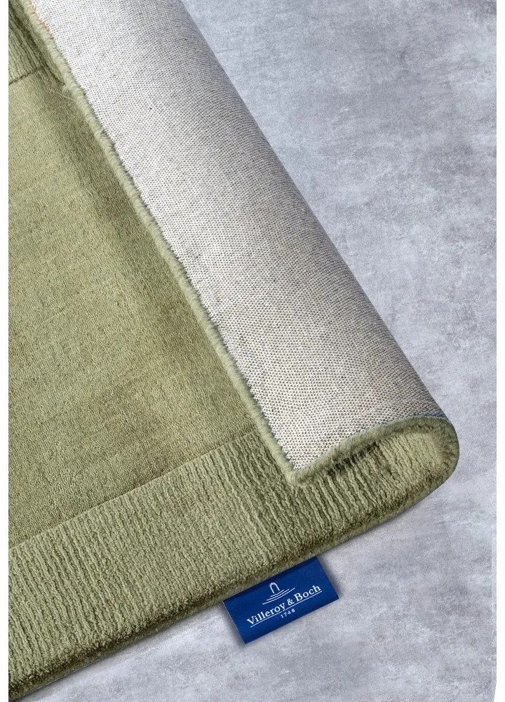 Зелен ръчно изработен вълнен килим 80x150 cm Charlotte – Villeroy&Boch