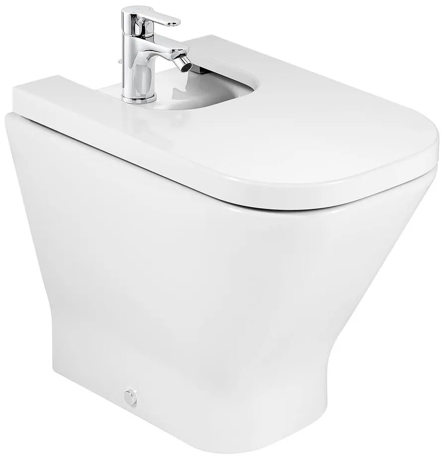 Компактно биде, A357477000, Roca, SQUARE, бял, 35х54х40см