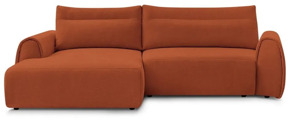Оранжев ъглов диван Aden – Bobochic Paris