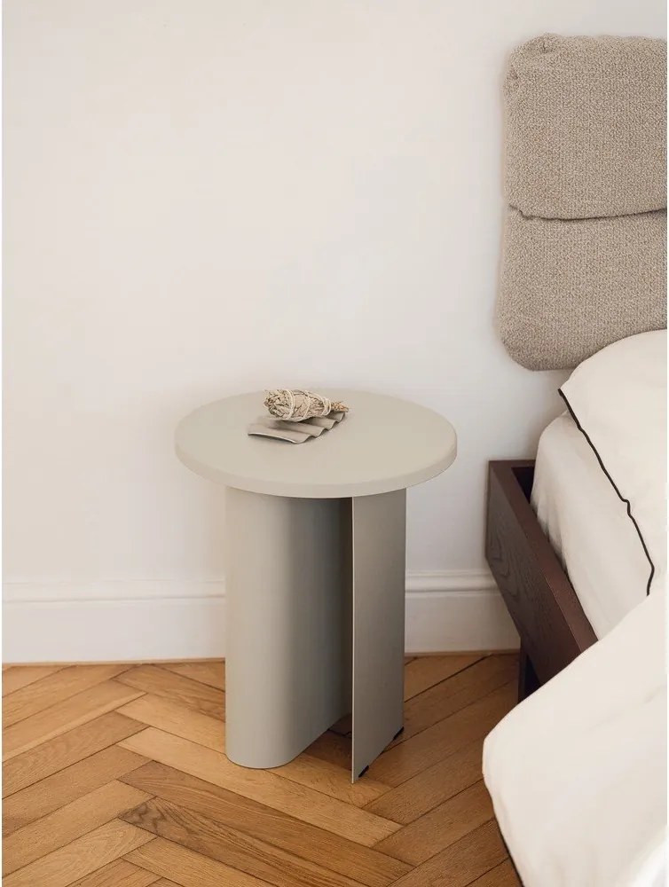 Метална кръгла странична масичка ø 35 cm Sato – noo.ma