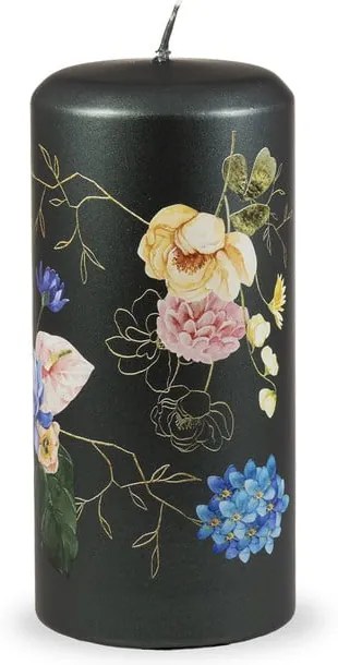 Тъмнозелена свещ , време на горене 73 h Flower Paradise - Unipar