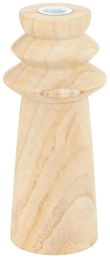 Свещник atmosphera Uma, Дърво, 24 cm, 2 бр