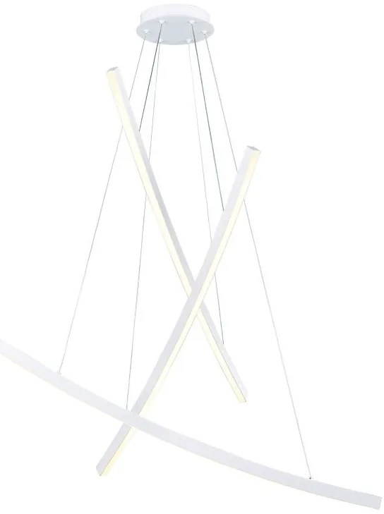 Висяща таванна лампа LED Naava 3лампи-Leuko