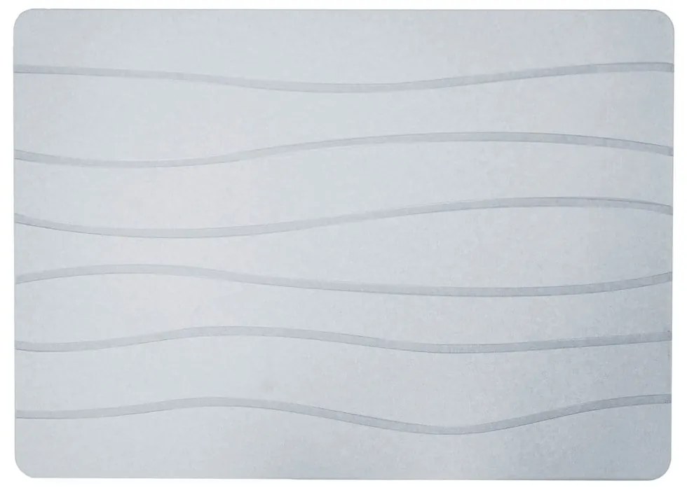 Сив килим за баня 50x70 cm Ondelina – douceur d'intérieur