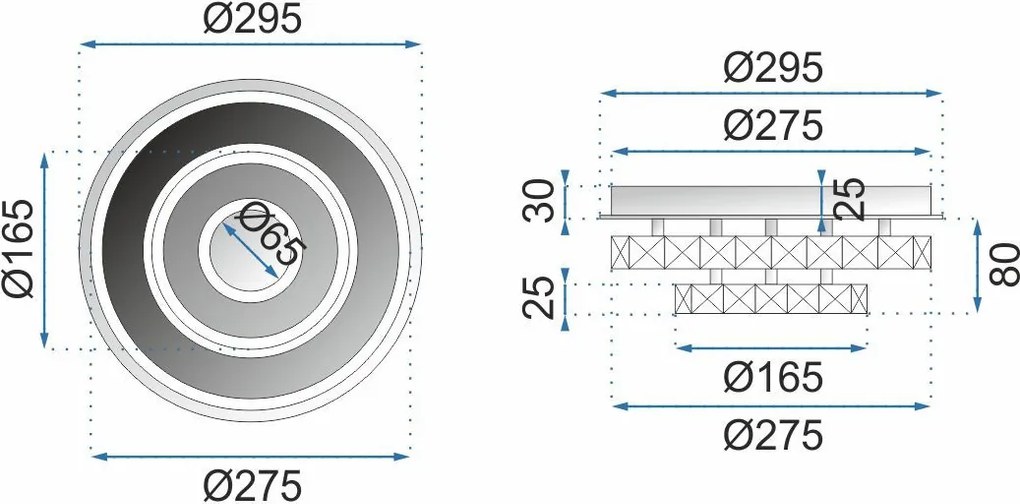 Плафон LED 20W APP412-C