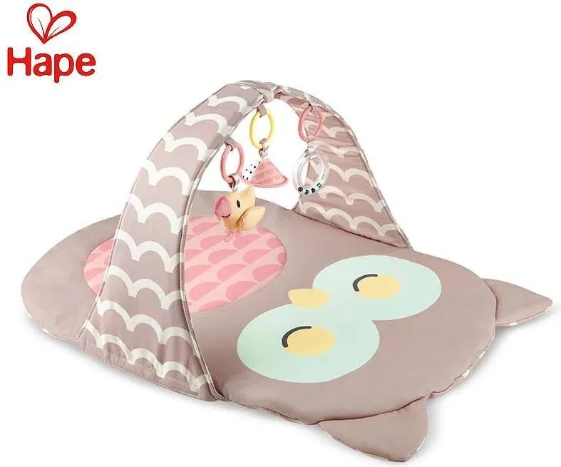 Hape - Сгъваема активна гимнастика Бухалчето Оскар