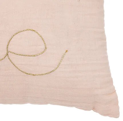 Детска възглавница atmosphera Gauze, 50x30 cm - Розов