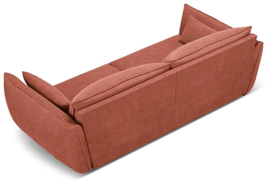 Червен диван 208 cm Vanda - Mazzini Sofas