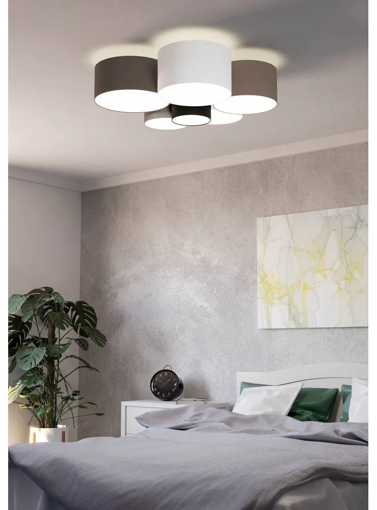 Осветително тяло за таван в сив и кафяв цвят PASTORE – EGLO