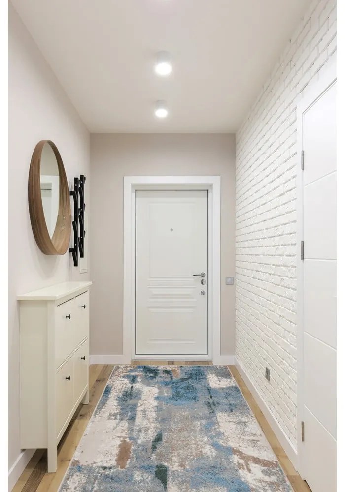 Светлосиня пътека 80x250 cm Sensi Zashi – FD