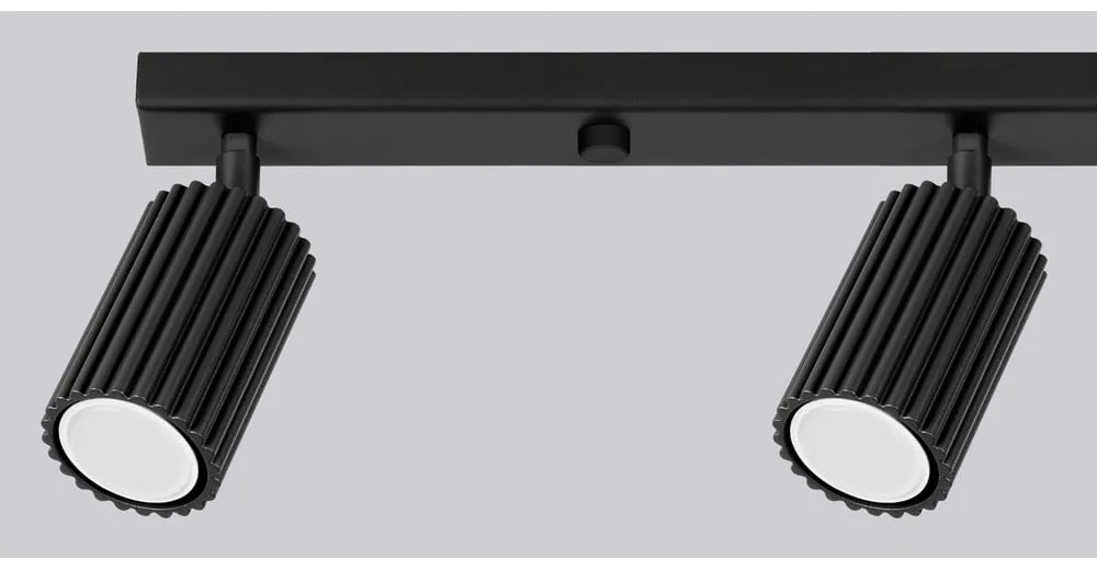 Черен прожектор 6,5x81 cm Gleam – Sollux