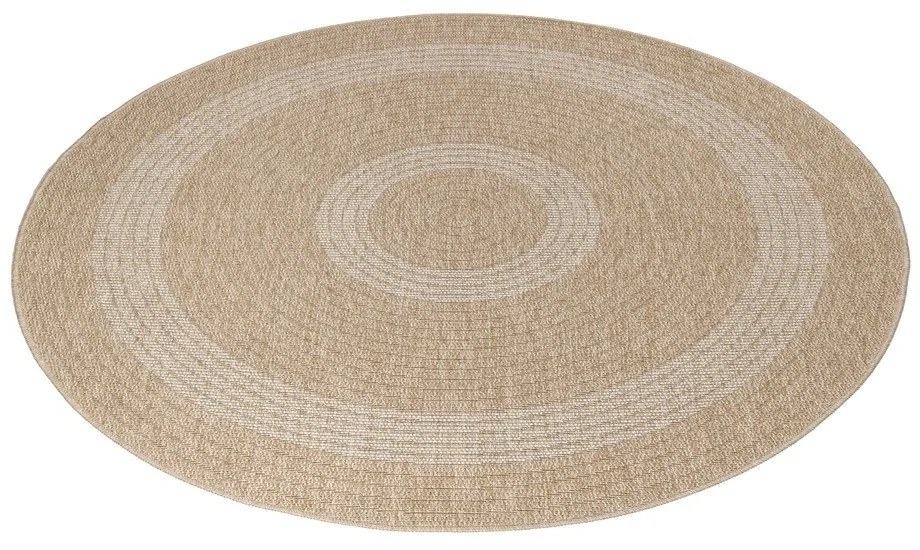 Бежов кръгъл външен килим ø 160 cm Comilla – Ayyildiz Carpets