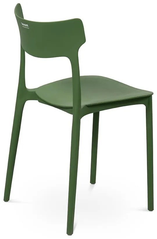 Зелен пластмасов градински стол Biá – Bonami Essentials