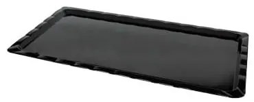 Alkan - Поликарбонатно плато за десерти черно 15x30x2см (ZCP 224-3)
